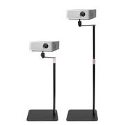 WDZCZDoo Support de projecteur réglable en hauteur de 60 à 120 cm, rotation à 360 ° et rabat à 90 °, hauteur réglable, en forme de L, support caché pour projecteurs avec crampons 1/4"