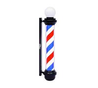 WDZD 100 cm Rouge Blanc Bleu Poteau Barbier Barber Pole
