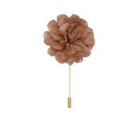 WDZDS 5/10 pièces 10 * 11 CM grande épingle en or fleur de Satin épinglette Badge fleur Corsage fleur de Satin/Rose épinglette broche pour femmes de mariée