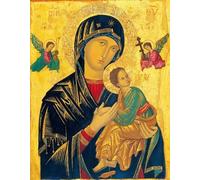 WDZFF 1000 pièces ，Affiche ，Difficult Puzzle ，Gifts ，Colorful ，The Madonna Oil Painting ，Jeux De Mémoire Et De Cognition pour Les Personnes Âgées ，Décoration Murale - Kx279Zs