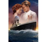 WDZFF 1000 pièces - Photos - Gifts - Colorful Puzzle - Classic Film Titanic'S Affiche - Jouets De Défi Personnalisés pour Adultes - Décoration D'Intérieur - Kx273Zs