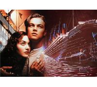 WDZFF 1000 pièces - Photos - Gifts - Colorful Puzzle - Classic Film Titanic'S Affiche - Jouets De Défi Personnalisés pour Adultes - Décoration D'Intérieur - Kx275Zs