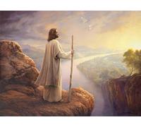WDZFF 1000 pièces - Photos - Gifts - Irregular Puzzle - Jesus Art Oil Painting - Wall Decoration - Jeux De Mémoire Et De Cognition pour Les Personnes Âgées - Kx376Zs