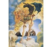 WDZFF 1000 pièces Puzzle - Difficult Puzzle - Salvadors Abstract Oil Painting - Jouets Anti-Stress pour Adultes Et Familles - Jeux De Mémoire Et De Cognition pour Les Personnes Âgées - Kx113Zs