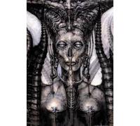 WDZFF Puzzle 1000 Pcs,H.R. Giger Picture,Abstract Art Poster Fun Puzzle,Stress Relief Game for Adults，for Older Adults,Irregular Puzzle Pieces Zq358Zp