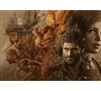WDZFF Puzzle 1000 Pièces - Lrregular Art - The Last and Poster of Us Horror Poster Horror - Jeu De Défi pour Adultes - Décoration Murale - Jouets Éducatifs Familiaux Gifts - Jx186Zp