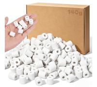 WDZGX Perles de Céramique Perle Ceramique pour Filtrer Purification 55Pcs | 140g/Environ Eau Billes Filtration Aquarium Pour Tous Les Types D'aquariums et Bassins Stabiliser Le PH de l'eau