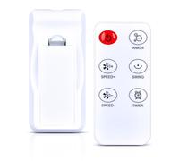 WDZP Télécommande de rechange compatible avec le ventilateur tour sans lame XWLAI BW-302Y-DC