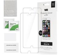 WE 2 Verres Trempés pour iPhone 6