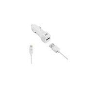 WE - Adaptateur d'alimentation pour voiture - 1 A (USB) - noir