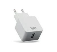 WE - Adaptateur secteur - 12 Watt - 2.4 A (USB) - blanc