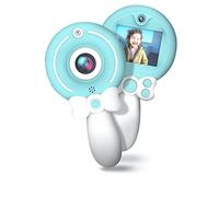 WE Appareil Photo numérique Enfant 3 Ans et Plus, caméra Avant et arrière, écran Couleur, 1.3MPx, Rechargeable, Micro SD 8GB