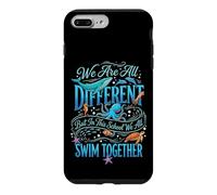We are All Different But in This School We All Swim Together Coque pour iPhone 7 Plus/8 Plus