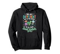 We are All Different But in This School We All Swim Together Sweat à Capuche