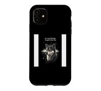 We are All Dogs in God's Hot Car Funny Dog Meme Coque pour iPhone 11