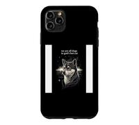 We are All Dogs in God's Hot Car Funny Dog Meme Coque pour iPhone 11 Pro Max