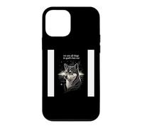We are All Dogs in God's Hot Car Funny Dog Meme Coque pour iPhone 12 Mini