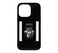 We are All Dogs in God's Hot Car Funny Dog Meme Coque pour iPhone 13 Pro