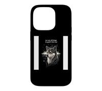 We are All Dogs in God's Hot Car Funny Dog Meme Coque pour iPhone 14 Pro