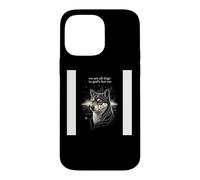 We are All Dogs in God's Hot Car Funny Dog Meme Coque pour iPhone 14 Pro Max