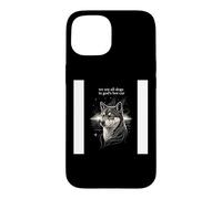 We are All Dogs in God's Hot Car Funny Dog Meme Coque pour iPhone 15