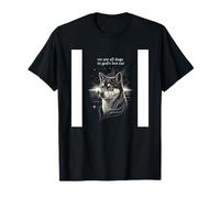 We are All Dogs in God's Hot Car Funny Dog Meme T-Shirt