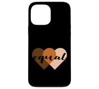 We are All Equal One People One Heart, Equality Unity Hearts Coque pour iPhone 13 Pro Max