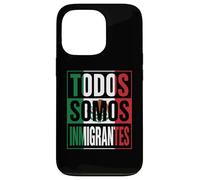 We Are All Immigrants Human Rights No La Migra Drapeau Mexique Coque pour iPhone 13 Pro