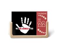 We Are Animals Too Protect Earth Calendrier de bureau 2022 12 mois