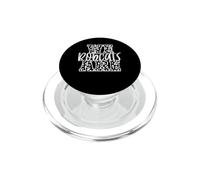 We are Bobcats School Spirit Girly Team Mascotte Game Night PopSockets PopGrip pour MagSafe