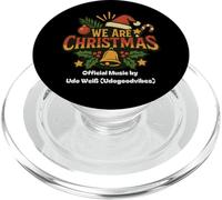 We are Christmas Officiel Music Merch PopSockets PopGrip pour MagSafe