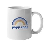 We Are Family - Mug Humoristique Homme Papy Cool - Tasse à Café Humour Rigolote - Idée Cadeau Originale Famille, Ami, Collègue - en Céramique - 330 ml - Blanc