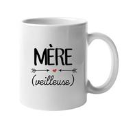 We Are Family, Mug Humoristique, Mère (Veilleuse), Thème Pour maman, Idée Cadeau Original Humour, Idée cadeau Famille, Ami, Collègue, Anniversaire, en Céramique, 330 ml, Blanc