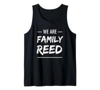 We are Family Reed Surname Last Name Reed Débardeur