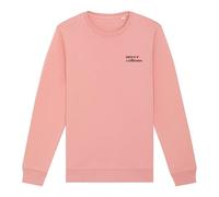 We Are Family, Sweat Humoristique, pour Femme, Mere Veilleuse Coeur 2, Manches Longues, Coupe Classique, Cadeau Original, Sweat Humour 50% Coton 50% Polyester, Canyon Pink, Taille M