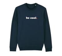 We Are Family, Sweat Humoristique, pour Homme, Be Cool, Manches Longues, Coupe Classique, Cadeau Original, Sweat Humour 50% Coton 50% Polyester, Navy, Taille L