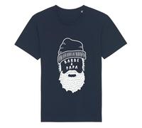 We Are Family, Tee Shirt Humoristique pour Homme, Barbe À Papa, Manches Courtes, Col Rond, Cadeau Original, Tshirt Humour 100% Coton Bio, Bleu Navy, Taille XL