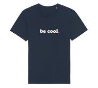 We Are Family, Tee Shirt Humoristique pour Homme, Be Cool, Manches Courtes, Col Rond, Cadeau Original, Tshirt Humour 100% Coton Bio, Bleu Navy, Taille XL