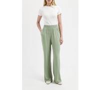 We Are Labels Nous Sommes Labels - Lennie Linen Pants Light Green Taille: L | Évasés pantalons Outlet | Femme | Blanche