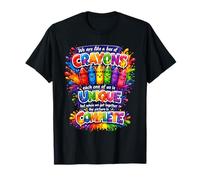 We are Like A Box of Crayons Inspirational Diversity T-Shirt