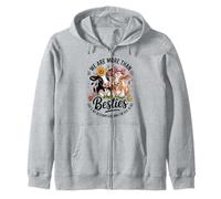 We are More Than Besties Cute Cow Friends Funny Quote Sweat à Capuche