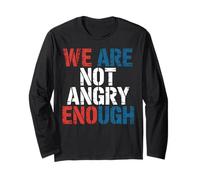 We are Not Angry Enough Constitution américaine Manche Longue
