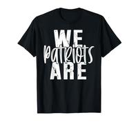 We are Patriots School Spirit Girly Team Mascotte Game Night T-Shirt