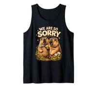We are So Sorry Funny Groundhog Meme Débardeur