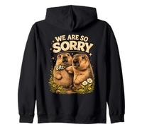 We are So Sorry Funny Groundhog Meme Sweat à Capuche