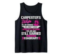 We are Still Married Funny Carpenter Wife Girlfriend Women Débardeur