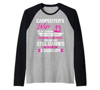 We are Still Married Funny Carpenter Wife Girlfriend Women Manche Raglan