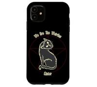 We are The Weirdos Mister Black Cat Pentagramme Witchcraft Coque pour iPhone 11