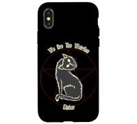 We are The Weirdos Mister Black Cat Pentagramme Witchcraft Coque pour iPhone X/XS