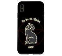We are The Weirdos Mister Black Cat Pentagramme Witchcraft Coque pour iPhone XS Max